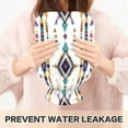 thumbnail image 5 of 2L Hot Water Bottle with Soft Velvet Cover PVC Hot Water Bag for Pain Relief Long-Lasting Warmth Artistic Stripes Pattern, 5 of 8