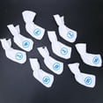 thumbnail image 1 of Iron Club Headcovers Golf Club Cover, 9PCS 252g Golf Putter Headcover, Para Palos De Golf Golfistas Amantes Principiantes Campo De Golf OTVIAP Blanco, 1 of 8