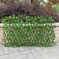thumbnail image 5 of 1 Pc Simulation Plant Fence Expanding Fence Retractable Fence Artificial Courtyard Plant Green Leaves For Outdoor Garden Yard, 5 of 6