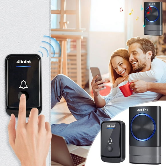 tumgatte Wireless Doorbell Communication, Wireless Digital Music Doorbell Home Sensor, Remote Control Caller Clearance
