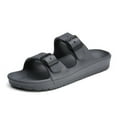thumbnail image 1 of Women's Slip-on Flat Slide Sandals with Arch Support Lightweight Waterproof, 1 of 4