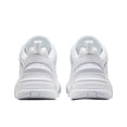 thumbnail image 3 of Zapatillas clásicas M2K Tekno blancas de platino puro, unisex, cómodas, de suela gruesa, estilo retro, informales, de caña baja, 3 of 4
