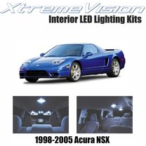 XtremeVision LED for Acura NSX 1998-2005 8 Pieces Cool White Premium Interior LED Kit Package  Installation Tool