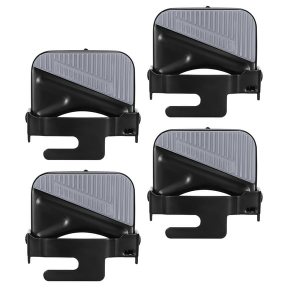 2 Pairs Foldable Mountain Bike Pedals Cycling Rear Seats Bike Back Axle Supplies