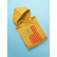 thumbnail image 3 of Vintage 1776 Patriotic Flag Hoodie Men's, 3 of 4