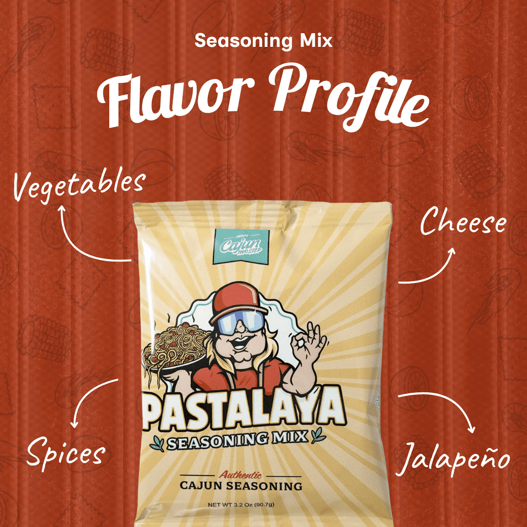 (2 pack) Cajun Two Step Pastalaya Seasoning Packet 3.2 oz