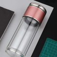 thumbnail image 3 of Botella de Agua de de Pared de Doble Capa, Taza de Filtro de Té, Botella de Té, Taza Portátil para Regalos de Té Sueltos para Hombres Y Mujeres 350ml de Macarena Botella aislada, 3 of 8
