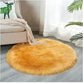 thumbnail image 3 of Soft Comfortable Plush Area Rug Circle 3x3ft Modern Fluffy Rugs Round Carpet for Bedroom Living Room Nursery Shaggy Floor Mat, 3 of 7