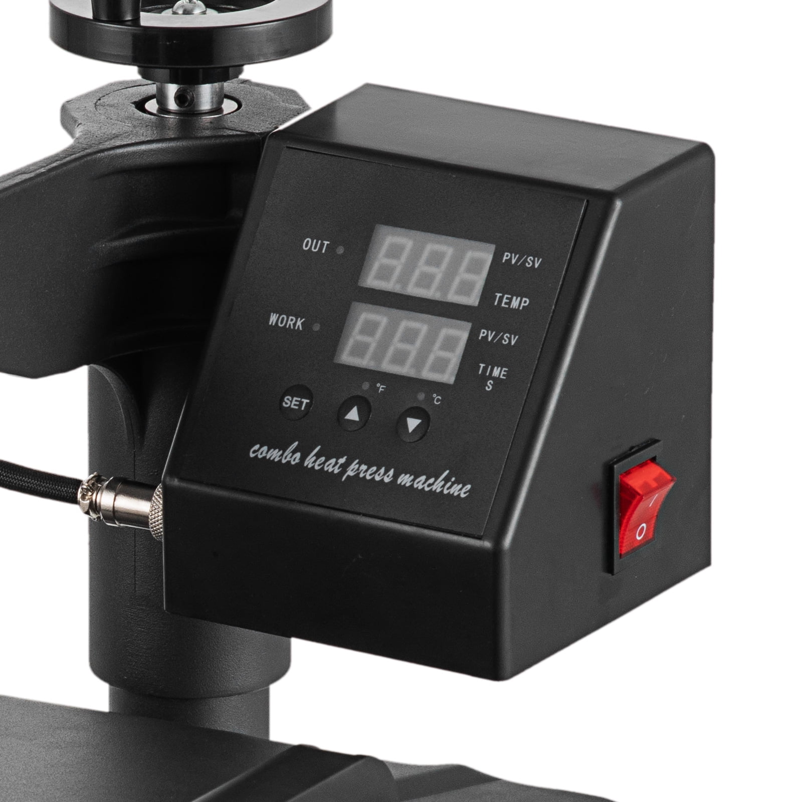 SHZOND 8 in 1 Heat Press Machine 12x15 inch Heat Transfer Sublimation Machine for T-shirts, Hat, Mugs and Plates