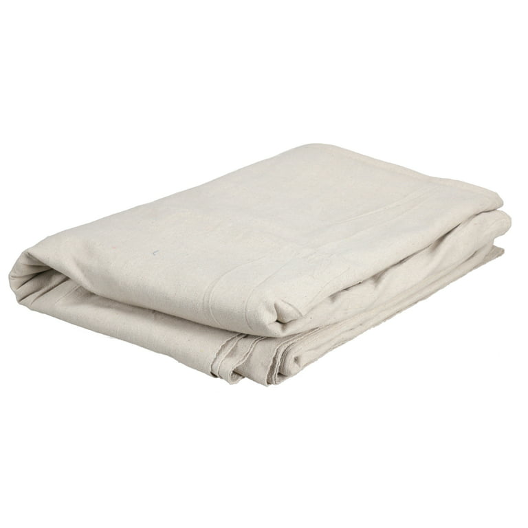WHITEDUCK Klomo Canvas Drop Cloth - 9'x12' Super Absorbent 8 Oz