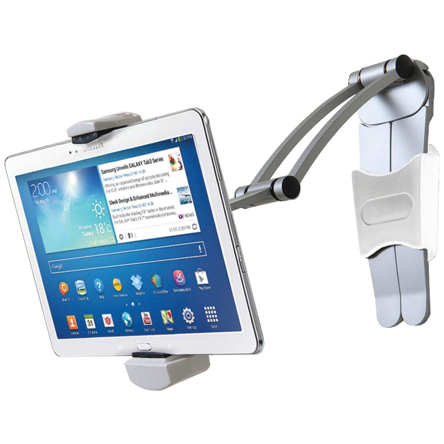 Cta Digital Pad Kms 2 In 1 Kitchen Mount Stand For Ipad Tablet