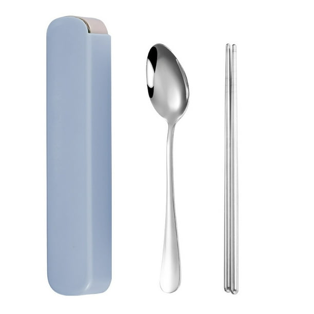 Matsuzay 1 Juego de cubiertos de oro negro, vajilla de acero inoxidable, juego de cubiertos, cuchillo de cena, tenedor, cuchara, triangulación de envíos Mostrada Dicker blauer Zweiteiler Matsuzay HA003766-05