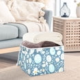 thumbnail image 3 of Yayeee Collapsible Cube Storage Bin with Lid Fabric Closet Decorative Basket with Handles, Easter Eggs, 3 of 7