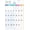 14.6'' x 22.8''(Open), variant on Wall Calendar 2026-2027 - Run - Dec 2027, 20 Monthly Calendar 2026-2027 for Wall, 8.5 x 11 In, 2027 Small Calendar, Ruled Blocks, Thick Paper, Holidays, To-do & Notes, for Organizing