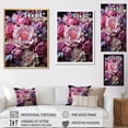 thumbnail image 4 of Designart "Peonies In Asian Painting V" Asian Floater Framed Canvas Art Print, 4 of 7