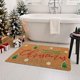 thumbnail image 4 of Decoraciones navideñas, Alfombra navideña para entrada, Tapete absorbente antideslizante para el hogar, Tapete antimanchas para baño, Tamaño 15.7x23.6 pulgadas, Poliéster, Tapetes para el piso de la h, 4 of 6