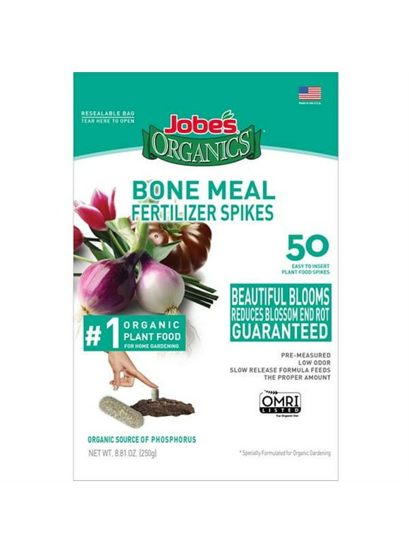 Jobe's Organics 2-14-0 Bone Meal Spikes (50-Count) 06328