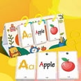 thumbnail image 5 of syligr Alphabet Flash Cards for Toddlers 2-4 Years - Educational Learning Toys with Picture Words,ABC Letter Recognition Cards Preschool Classroom Must Haves,Teacher Supplies Homeschool Kindergarten, 5 of 9