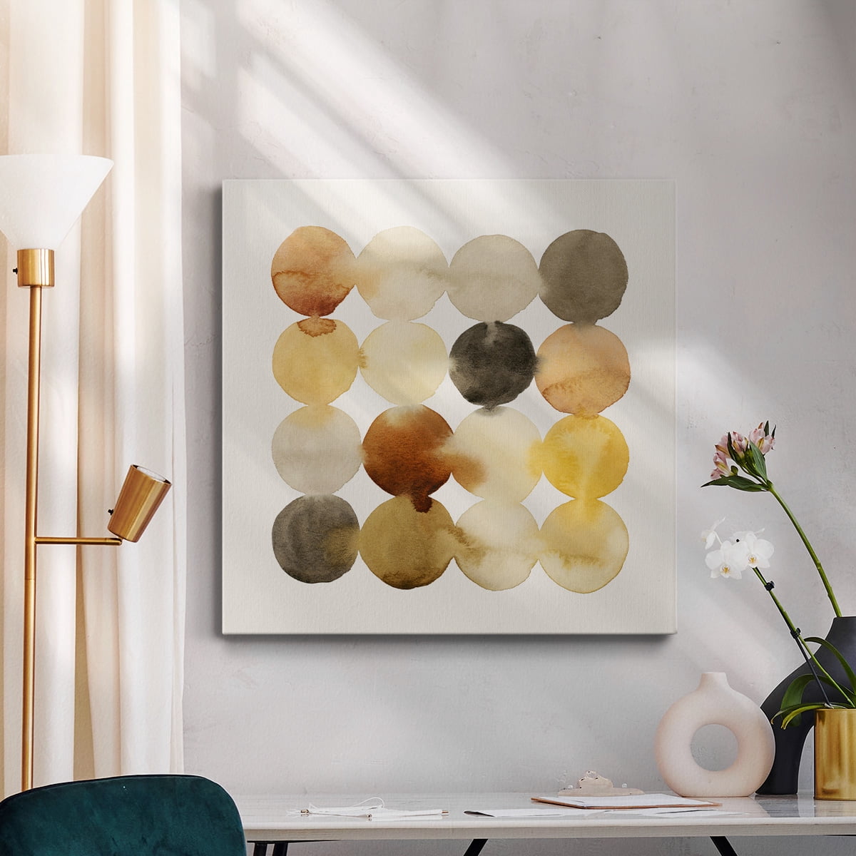 Wexford Home Spherical Sunlight I-Premium Gallery Wrapped Canvas, 32" x 32" - Ready to Hang