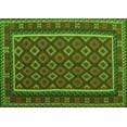 thumbnail image 1 of Ahgly Company Indoor Rectangle Oriental Green Traditional Area Rugs, 2' x 3', 1 of 1