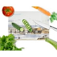 thumbnail image 2 of Caroline's Treasures Pass Bait Shop Glass Cutting Board Large, 2 of 2