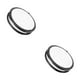 thumbnail image 4 of Billuyoard Luz LED negra para sala de estar, atenuación de tres colores, adecuada para el hogar, luz circular de doble anillo Negro solo blanco l 10 pulgadas (25 cm) 2Conjunto, 4 of 6