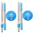 thumbnail image 4 of WORGEOUS 2pcs Floor Mop Pole Handle Replacement Rotating  Mop Replacement Pole Cleaning Tools, 4 of 8
