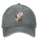 thumbnail image 3 of Gorra de béisbol vaquera con forma de corazón de Snoopy y Charlie Brown de Peanuts, gorra de camionero de dibujos animados para papá, gorra de béisbol para mujer con parasol, 3 of 5