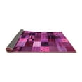 thumbnail image 2 of Ahgly Company Indoor Square Abstract Pink Contemporary Area Rugs, 8' Square, 2 of 4
