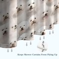 thumbnail image 6 of Shih Tzu Dog Shower Curtain 84"x72" ,Bathroom Decorative Shower Curtains Set with 12 Hooks,Modern Waterproof Washable Shower Curtain, 6 of 6