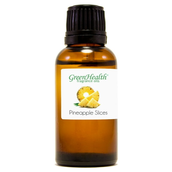 Pineapple Slices Fragrance Oil - 1 fl oz - Amber Glass Bottle w/ Euro Dropper