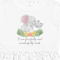 thumbnail image 4 of Inktastic I Am Fearfully and Wonderfully Made Cute Elephants Girls Toddler Dress, 4 of 5