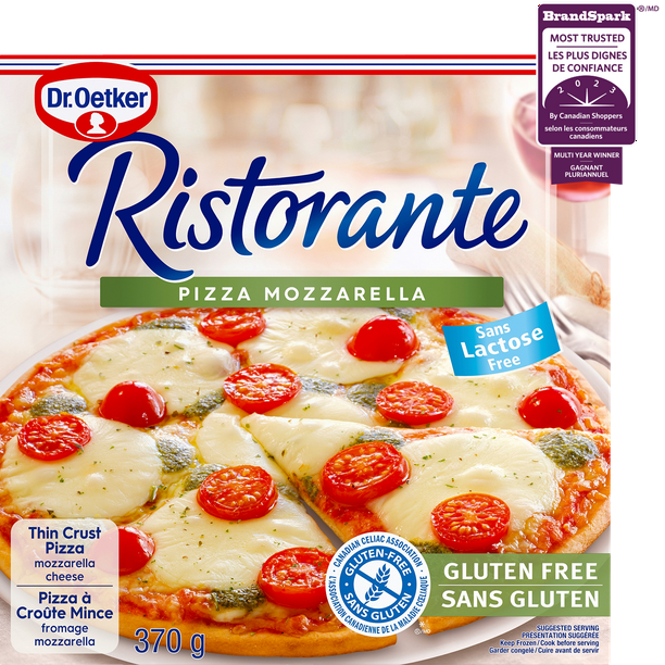 Dr. Oetker Ristorante Gluten & Lactose Free Mozzarella Pizza Walmart.ca