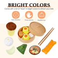thumbnail image 2 of 2 juegos de comida para niños, juguetes de cocina, juego de comida china para desayuno, juguetes chinos de plástico Dim Sum para niños, juegos de cocina, juegos de rol, 2 of 5
