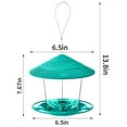 thumbnail image 3 of Hanging Bird Feeders for Outside,Bird Seed for Outside Wild Bird Feeders for Garden Yard Outdoor Decoration,Round Roof Design for Sun-Proof and Rainproof, 3 of 7