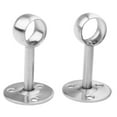 thumbnail image 4 of 2xShower Curtain Holder Socket Ceiling Mount Bracket Fittings 19mm Dia., 4 of 7