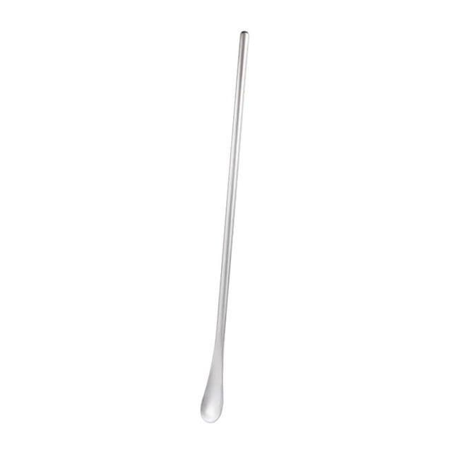 Cucharas agitadoras de acero inoxidable para mezclar café y cócteles con mango largo. Cucharas agitadoras multifuncionales para café, vino, bebidas, té y aceite.