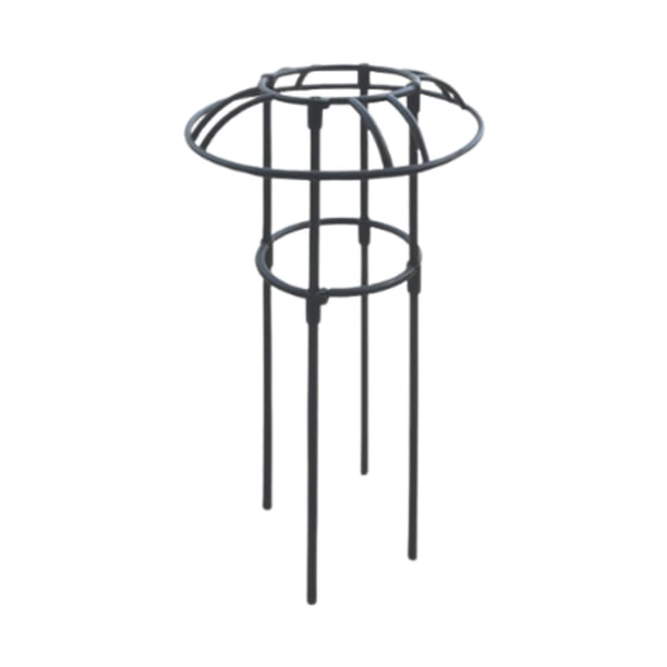 Soporte para flores enrejado con de jardín, soporte para plantas en maceta, sombrilla vertical 50cm 1