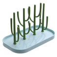 thumbnail image 3 of Soporte De Biberón Multifuncional De Cactus De Estilo Nórdico, Estante De Drenaje Para Niños, Estantes De Secado De Botellas Para Bebés matsuzay BA000778-02, 3 of 6