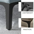 thumbnail image 3 of CRILSTYLEO 4Ud Patas Negras Triangulares Para Muebles Resistentes Soporte Para Sofá Cajonera Y, 3 of 8