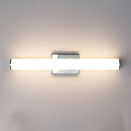 Lucere 25'' 24W Brushed Nickel Dimmable LED Vanity Mirror Light, 3000K Warm White Light, For Bathroom,Bedroom, Hallway, Home Office/Study, Kitchen, Living Room