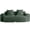 Sage Green, variant on DEALTOPS 78.7" Modern 2-Seater Velvet Boneless Cloud Sofa Couch, Modular Loveseat with 2 Pillows, Camel