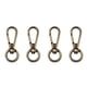 thumbnail image 3 of Llavero de acero inoxidable Sunnimix 4 piezas giratorio a granel hebillas deslizantes bronce, 3 of 8