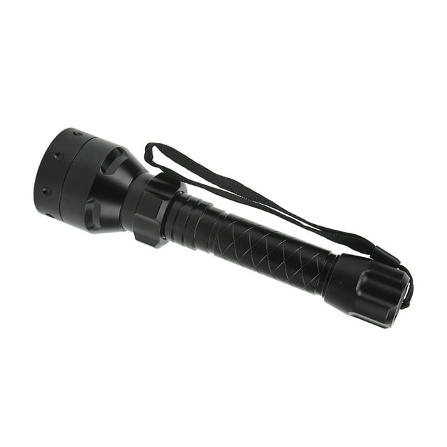 Zoomable Infrared Flashlight, Practical Night Vision Rotarting Zoom 850nm 940nm IR Flashlight Antiskid For