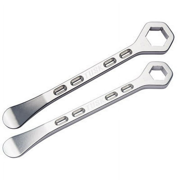 Aluminum Tire Iron with Axle Wrench Kit 22mm and 27mm for Kawasaki KX500 1993-2004