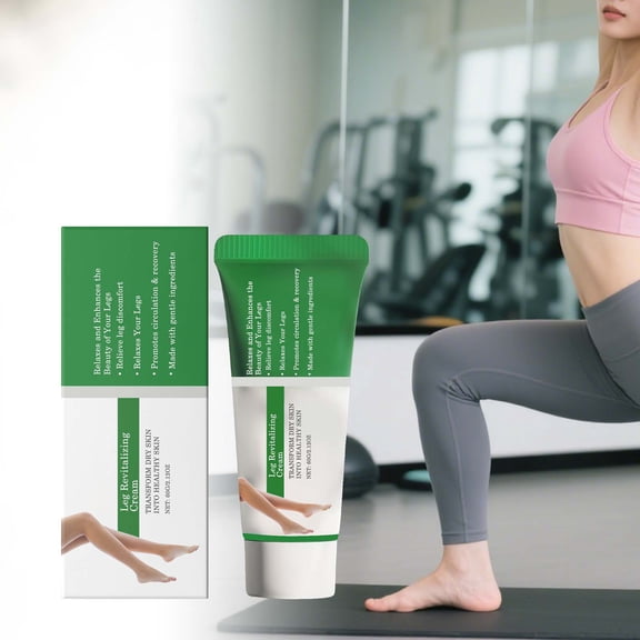 Leg Relief Soothing Massage Cream For Soreness And Swelling With Natural Safety Ingredients For Sedentary Office Workers And Daily Muscle Joint Care 60g