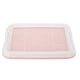 thumbnail image 1 of Bandeja de entrenamiento para ir al baño para perros de 47 x 35 cm, malla antideslizante extraíble, bandeja de entrenamiento para ir al baño, esquiner Rosa, 1 of 9