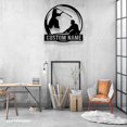 thumbnail image 2 of Craftnamesign Custom Aikido Metal Wall Art LED Light, Personalized Aikido Athlete Name Sign, 2 of 5