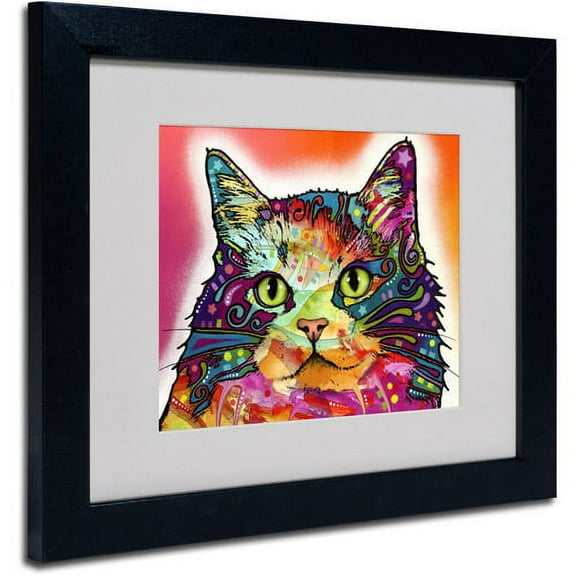 Trademark Fine Art "Ragamuffin" Canvas Art by Dean Russo, Black Frame