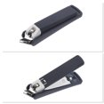 thumbnail image 5 of Unique Bargains 2pcs Nail Clipper With Key Ring Set 3.31"x 0.67" Navy Blue, 5 of 6